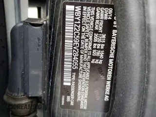 2014 BMW i3 z VIN WBY1Z2C59EV284055, wystawiony jako Copart lot #56345995 z przebiegiem Nie podano mil oraz Tytuł czysty. Historia ofert i sprzedaży dostępna na DreamBid. Obrazek 12.