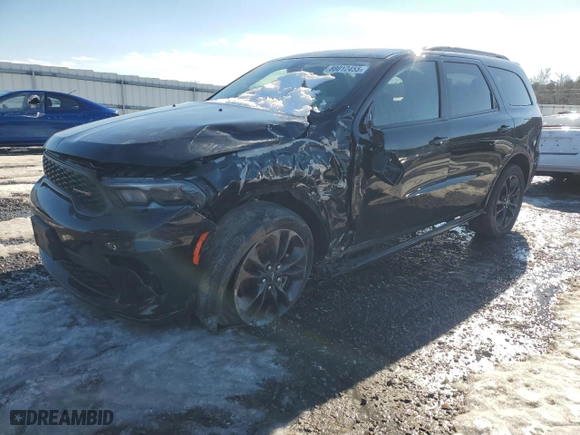 2023 Dodge Durango GT Plus with VIN 1C4RDJDG2PC618910, listed as a Copart auction lot 88012455 with 39,354 mi miles and Salvage Title. Bid and sale history available at carsss.com. Image 1.