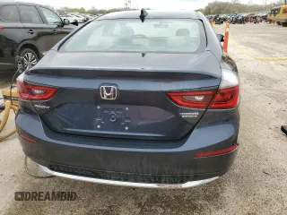 2019 Honda Insight Touring with VIN 19XZE4F91KE013243, listed as a Copart auction lot 52947255 with 25,236 mi miles and Salvage Title. Bid and sale history available at carsss.com. Image 6.