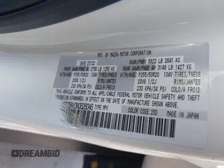 2022 Mazda CX-9 Touring Plus with VIN JM3TCBAY3N0626046, listed as a IAAI auction lot 42170265 with 21,823 mi miles and . Bid and sale history available at DreamBid. Image 9.