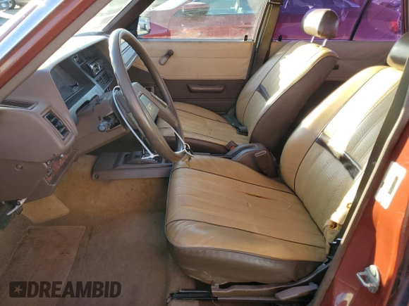 1983 Toyota Corolla with VIN JT2AE72W3D5007980, listed as a Copart auction lot 81855344 with 124,611 mi miles and Clean title. Bid and sale history available at DreamBid. Image 7.