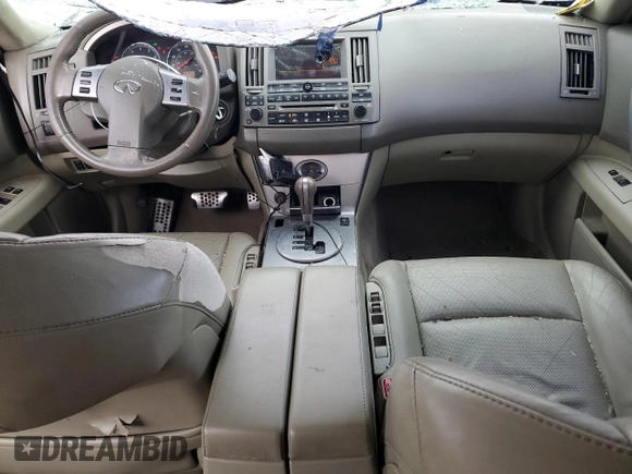 2004 Infiniti FX with VIN JNRAS08W94X203294, listed as a Copart auction lot 61272185 with 263,054 mi miles and Salvage title. Bid and sale history available at DreamBid. Image 8.
