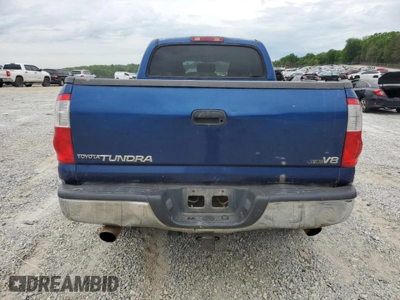 2006 Toyota Tundra SR5 with VIN 5TBET34146S560216, listed as a Copart auction lot 53995405 with 371,115 mi miles and Salvage Title. Bid and sale history available at DreamBid. Image 6.