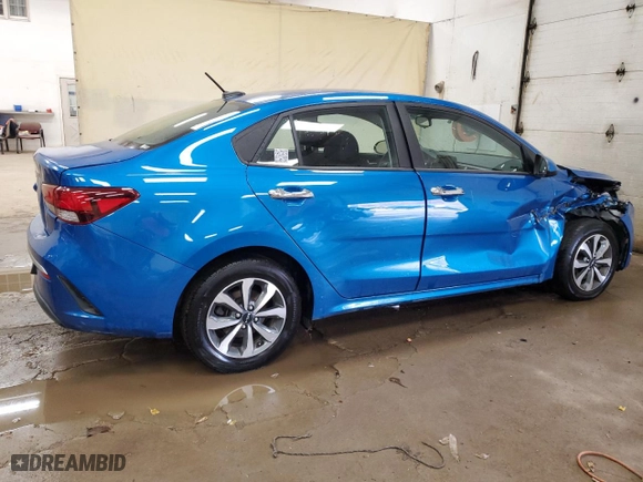 2023 Kia Rio S with VIN 3KPA24AD7PE541605, listed as a Copart auction lot 78367134 with 18,122 mi miles and Salvage Title. Bid and sale history available at carsss.com. Image 3.
