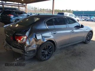 2013 Infiniti G37 x with VIN JN1CV6AR8DM350072, listed as a IAAI auction lot 41989318 with 123,352 mi miles and . Bid and sale history available at DreamBid. Image 4.