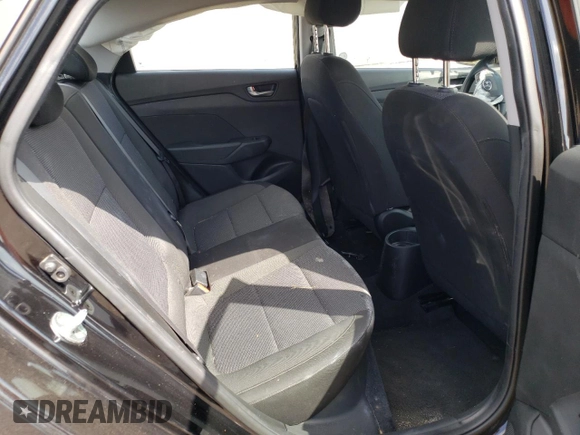2019 Hyundai Accent SE with VIN 3KPC24A3XKE058523, listed as a Copart auction lot 47848713 with 60,106 mi miles. Bid and sale history available at carsss.com. Image 10.