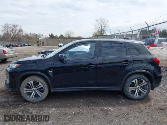 2022 Mitsubishi Outlander Sport ES with VIN JA4ARUAU2NU006511, listed as a IAAI auction lot 41951252 with 46,832 mi miles. Bid and sale history available at carsss.com. Image 14.