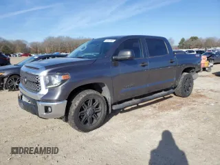 2019 Toyota Tundra SR5 with VIN 5TFEM5F12KX143615, listed as a Copart auction lot 42821885 with 65,403 mi miles and Clean title. Bid and sale history available at DreamBid. Image 1.