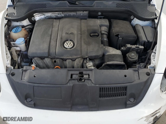 2012 Volkswagen Beetle 2.5L PZEV with VIN 3VWJP7ATXCM606633, listed as a Copart auction lot 85889244 with 80,652 mi miles and Salvage Title. Bid and sale history available at carsss.com. Image 11.