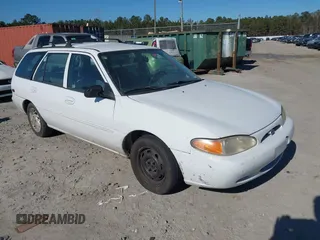 1999 Ford Escort SE with VIN 3FAFP15P4XR162456, listed as a IAAI auction lot 41245885 with 159,128 mi miles. Bid and sale history available at carsss.com. Image 1.