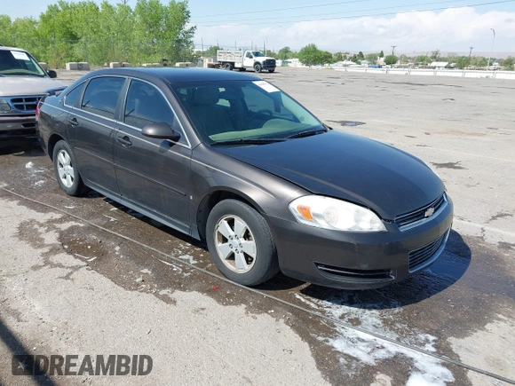 2009 Chevrolet Impala LT with VIN 2G1WT57KX91201226, listed as a IAAI auction lot 42185572 with 178,183 mi miles and . Bid and sale history available at DreamBid. Image 1.