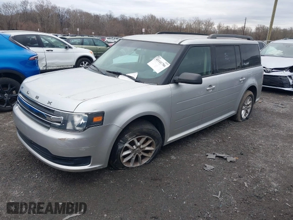 2016 Ford Flex SE with VIN 2FMGK5B80GBA12646, listed as a IAAI auction lot 41141786 with 100,000 mi miles. Bid and sale history available at carsss.com. Image 2.