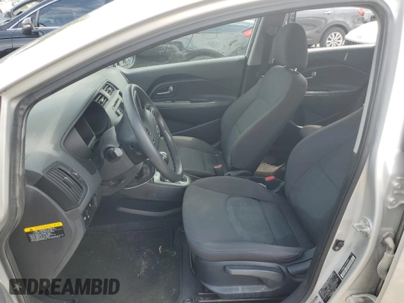 2013 Kia Rio LX with VIN KNADM4A39D6180830, listed as a Copart auction lot 70021944 with 100,644 mi miles and Non Repairable. Bid and sale history available at DreamBid. Image 7.