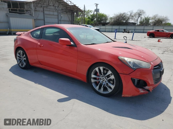 2013 Hyundai Genesis Coupe R-Spec z VIN KMHHU6KJ9DU111818, wystawiony jako Copart lot #50524205 z przebiegiem 113 465 mil mil oraz Czysty tytuł • Clean title. Historia ofert i sprzedaży dostępna na DreamBid. Obrazek 4.
