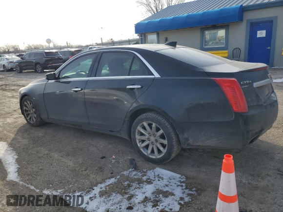 2016 Cadillac CTS AWD with VIN 1G6AW5SX1G0107906, listed as a Copart auction lot 45207585 with 122,244 mi miles and Salvage Title. Bid and sale history available at DreamBid. Image 2.