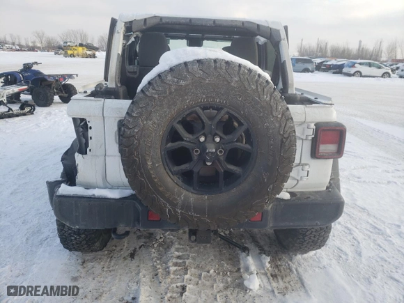2024 Jeep Wrangler Sport with VIN 1C4PJXDGXRW302921, listed as a Copart auction lot 88162955 with 0 mi miles and Salvage Title. Bid and sale history available at carsss.com. Image 6.