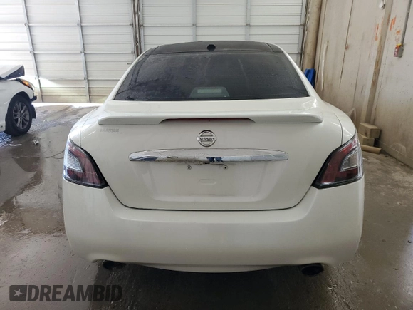 2014 Nissan Maxima SV with VIN 1N4AA5AP1EC453369, listed as a Copart auction lot 52077375 with 139,554 mi miles and Salvage Title. Bid and sale history available at DreamBid. Image 6.