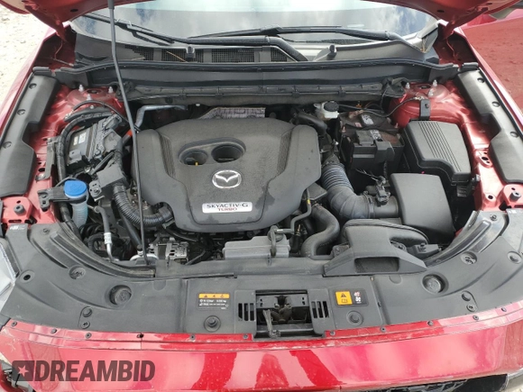 2022 Mazda CX-5 2.5 Turbo with VIN JM3KFBAY4N0547987, listed as a Copart auction lot 52541315 with 9,652 mi miles and Salvage Title. Bid and sale history available at carsss.com. Image 11.