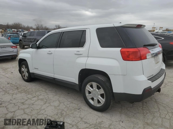2012 GMC Terrain SLE-1 with VIN 2GKALMEK5C6313834, listed as a Copart auction lot 49534365 with 163,548 mi miles and Clean Title. Bid and sale history available at carsss.com. Image 2.