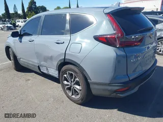 2021 Honda CR-V EX with VIN 2HKRW1H5XMH408350, listed as a IAAI auction lot 41777421 with 81,132 mi miles. Bid and sale history available at carsss.com. Image 3.