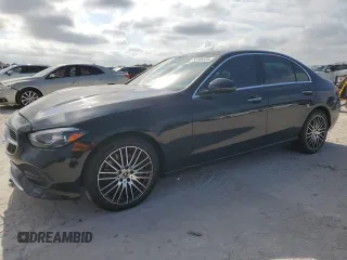 2024 Mercedes-Benz C 300 z VIN W1KAF4GB5RR216569, wystawiony jako Copart lot #53155525 z przebiegiem 4 435 mil mil oraz Szkoda całkowita • Salvage title. Historia ofert i sprzedaży dostępna na DreamBid. Obrazek 1.