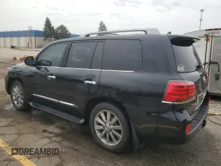 2011 Lexus LX 570 with VIN JTJHY7AX5B4083336, listed as a Copart auction lot 53483085 with 170,840 mi miles and Clean Title. Bid and sale history available at DreamBid. Image 2.
