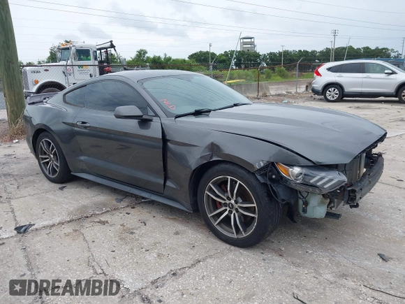 2015 Ford Mustang V6 with VIN 1FA6P8AMXF5402714, listed as a IAAI auction lot 42400456 with 83,133 mi miles and . Bid and sale history available at DreamBid. Image 1.