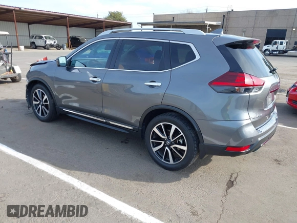 2019 Nissan Rogue SL with VIN 5N1AT2MT9KC800370, listed as a IAAI auction lot 41761693 with 51,517 mi miles and . Bid and sale history available at DreamBid. Image 3.