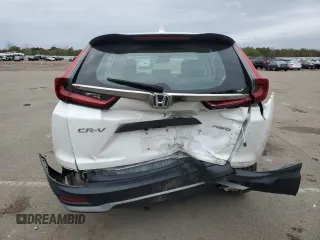 2020 Honda CR-V LX with VIN 2HKRW2H2XLH612334, listed as a Copart auction lot 52811735 with 52,998 mi miles and Salvage Title. Bid and sale history available at carsss.com. Image 6.