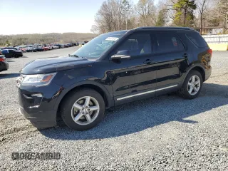 2018 Ford Explorer XLT with VIN 1FM5K7DH8JGC02629, listed as a Copart auction lot 50607615 with 71,018 mi miles and Salvage Title. Bid and sale history available at DreamBid. Image 1.