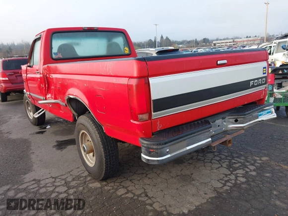 1996 Ford F-250 with VIN 2FTHF26H0TCA69133, listed as a IAAI auction lot 41712838 with 144,642 mi miles and . Bid and sale history available at DreamBid. Image 3.
