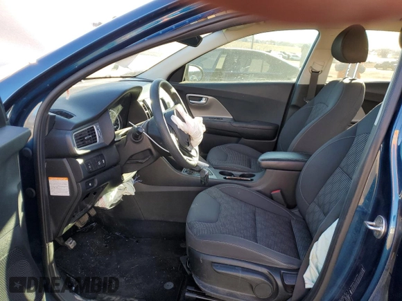 2018 Kia Niro LX with VIN KNDCB3LC0J5177991, listed as a Copart auction lot 47034345 with 52,378 mi miles and Salvage Title. Bid and sale history available at carsss.com. Image 7.