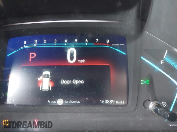 2018 Honda Odyssey Elite with VIN 5FNRL6H92JB004882, listed as a IAAI auction lot 41901028 with 160,889 mi miles and . Bid and sale history available at DreamBid. Image 15.