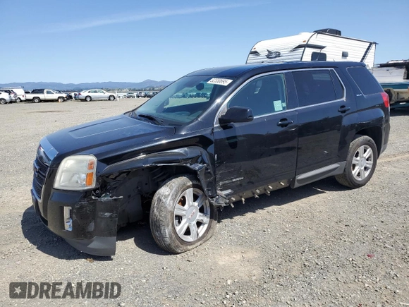 2014 GMC Terrain SLE with VIN 2GKALMEK3E6339691, listed as a Copart auction lot 52330695 with 132,459 mi miles and Salvage Title. Bid and sale history available at DreamBid. Image 1.