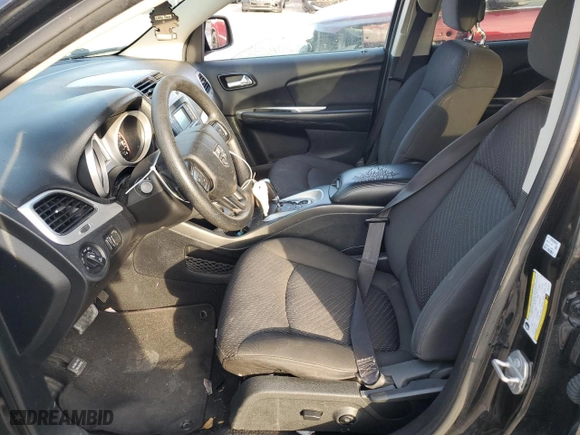 2017 Dodge Journey SXT with VIN 3C4PDCBG1HT510712, listed as a Copart auction lot 77676784 with 130,448 mi miles and Salvage Title. Bid and sale history available at carsss.com. Image 7.