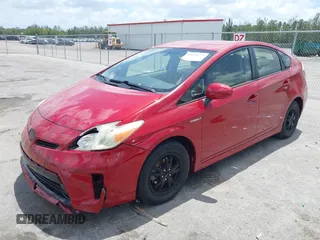 2012 Toyota Prius One with VIN JTDKN3DU3C1583462, listed as a IAAI auction lot 42083253 with 111,906 mi miles. Bid and sale history available at carsss.com. Image 11.