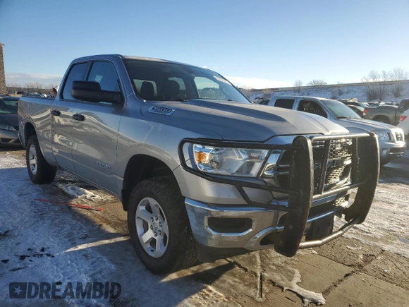 2019 Ram 1500 Tradesman z VIN 1C6SRFCT9KN738027, wystawiony jako Copart lot #87824045 z przebiegiem 198 889 mil mil oraz Czysty tytuł • Clean title. Historia ofert i sprzedaży dostępna na DreamBid. Obrazek 4.