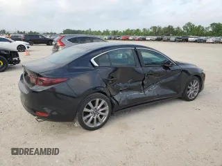 2021 Mazda 3 Select with VIN 3MZBPABL6MM253616, listed as a Copart auction lot 53560275 with 49,210 mi miles and Salvage Title. Bid and sale history available at DreamBid. Image 3.