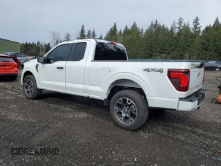 2024 Ford F-150 with VIN 1FTFX2L53RKD08080, listed as a Copart auction lot 43693095 with 4,381 mi miles and Salvage title. Bid and sale history available at DreamBid. Image 2.