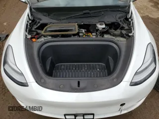 2020 Tesla Model Y Long Range with VIN 5YJYGDEE8LF008346, listed as a Copart auction lot 52863725 with 60,378 mi miles and Salvage Title. Bid and sale history available at DreamBid. Image 12.