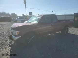 1997 Toyota Tacoma with VIN 4TAVL52N6VZ262803, listed as a Copart auction lot 44217125 with 153,535 mi miles and Salvage Title. Bid and sale history available at carsss.com. Image 1.