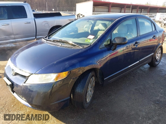 2006 Honda Civic z VIN 1HGFA15296L051321, wystawiony jako IAAI lot #41763355 z przebiegiem 279 322 mil mil oraz . Historia ofert i sprzedaży dostępna na DreamBid. Obrazek 2.