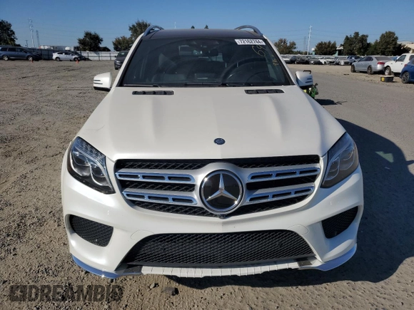 2017 Mercedes-Benz GLS 550 with VIN 4JGDF7DE9HA843999, listed as a Copart auction lot 72162744 with 129,842 mi miles and Clean Title. Bid and sale history available at DreamBid. Image 5.