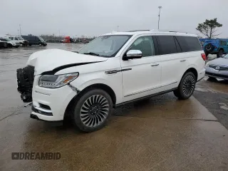 2018 Lincoln Navigator Black Label z VIN 5LMJJ2TT3JEL10983, wystawiony jako Copart lot #50058565 z przebiegiem 88 102 mil mil oraz Szkoda całkowita • Salvage title. Historia ofert i sprzedaży dostępna na DreamBid. Obrazek 1.