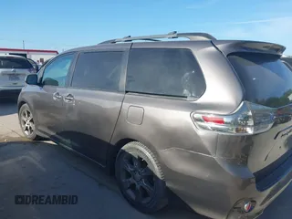 2015 Toyota Sienna SE with VIN 5TDXK3DC3FS684448, listed as a IAAI auction lot 42629958 with 125,645 mi miles and . Bid and sale history available at DreamBid. Image 14.