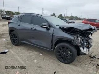 2024 Lexus NX with VIN 2T2KGCEZ7RC047487, listed as a Copart auction lot 89308435 with 0 mi miles and Salvage Title. Bid and sale history available at carsss.com. Image 4.