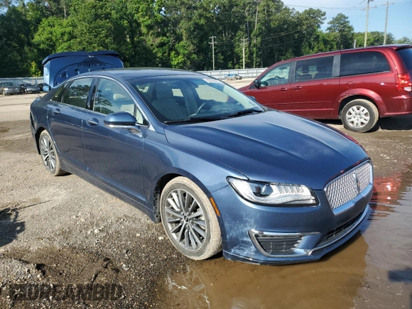2019 Lincoln MKZ Reserve I with VIN 3LN6L5D96KR618512, listed as a Copart auction lot 62290405 with 55,686 mi miles and Salvage title. Bid and sale history available at DreamBid. Image 4.