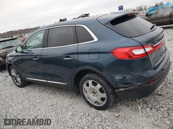 2016 Lincoln MKX Reserve with VIN 2LMTJ8LP3GBL36154, listed as a Copart auction lot 82010124 with 116,573 mi miles and Salvage Title. Bid and sale history available at DreamBid. Image 2.
