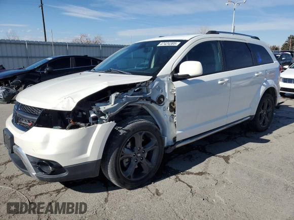 2018 Dodge Journey Crossroad with VIN 3C4PDDGG3JT449447, listed as a Copart auction lot 47424385 with 139,774 mi miles and Salvage Title. Bid and sale history available at DreamBid. Image 1.