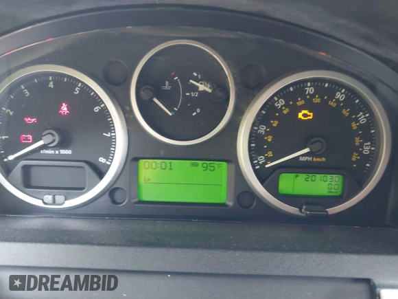 2009 Land Rover Range Rover Sport HSE with VIN SALSK25449A210062, listed as a IAAI auction lot 42578703 with 201,030 mi miles and . Bid and sale history available at DreamBid. Image 7.